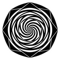 Abstract Spiral Artwork vector