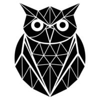 Abstract Geometric Owl vector