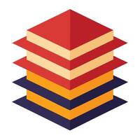 Abstract Rectangle Layout vector