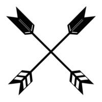 Balanced Arrow Shapes vector
