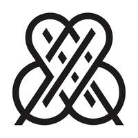 Geometric Letter Design vector