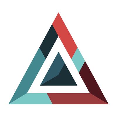 Abstract Triangle Logo