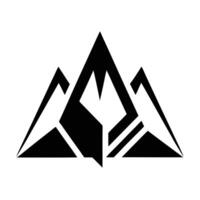 Abstract Mountain Forms vector