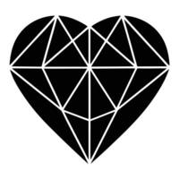 Minimal Geometric Heart vector