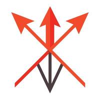 Sleek Geometric Arrows vector