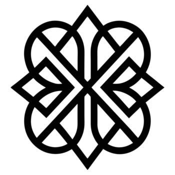 Two Initials Monogram vector