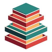 Simple Rectangular Graphics vector