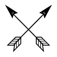 Minimalist Arrow Pair vector