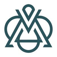 Creative Letter Monogram vector