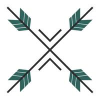 Abstract Arrow Formation vector