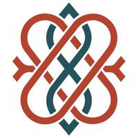 Chic Monogram Letters vector