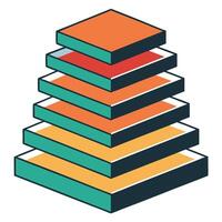 Abstract Geometry Rectangles vector