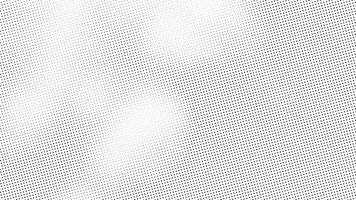 Halftone gradient background with black dots arranged in a striking gradient over a clean white background. halftone pattern noise gradient. vector