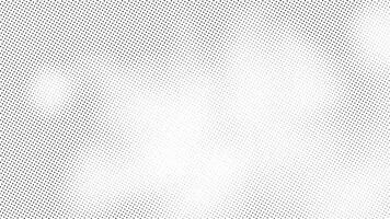 Elegant halftone effect with black dots fading smoothly over a white backdrop, offering a minimalist visual style. halftone pattern noise gradient. vector
