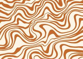 Wavy caramel or honey pattern. swirl peanut abstract background. vector