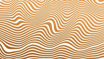 Wavy caramel background. Abstract pattern with candy texture. vector