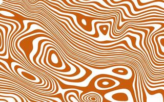 Wavy caramel background. pattern with liquid texture. vector