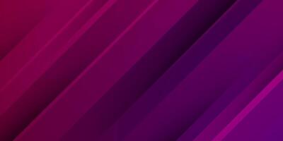 Modern overlap 3D abstract background. Gradient red to purple color. Stripes futuristic background. vector