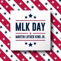 Martin luther king jr day background vector