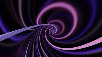 Abstract futuristic dots pattern on dark wavy background. video