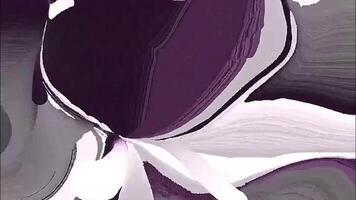 Cheerful colorful liquid animation. Moving random wavy texture. Psychedelic animated abstract curved shapes. video