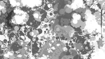 Ink Runs, Blots. Ink in water, Beautiful ink drops transition on white background video
