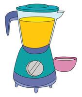 Blender isolated on a white background vector