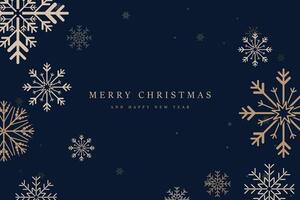 Luxury golden greeting card with Merry Christmas and Happy New Year. A premium Merry christmas concepts for banner, card, backdrop luxury design. vector