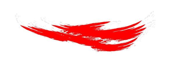 A red bird flying in the air vector