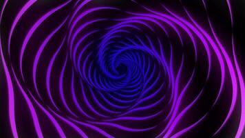 rotating neon background that forms a tunnel video
