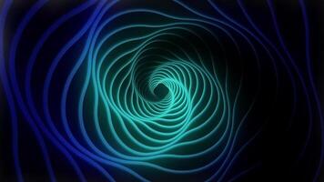 rotating neon background that forms a tunnel video