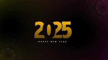 happy New Year 2025 animation, new Year motion graphics, Happy New Year template, New Year celebration video