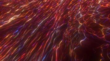 dinamico e vivace rosso elettrico flussi creare un' ipnotizzante astratto modello, ideale per energia, passione, o futuristico temi sfondo video