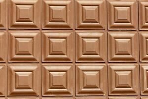 Abstract background from squares of brown color. photo