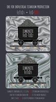 ILMENITE. Set of illustrations of ILMENITE in wheelbarrows. Titanium ore. Strategic minerals. vector