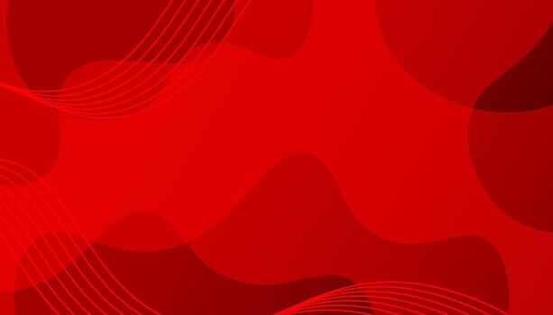 resumen degradado rojo olas antecedentes vector