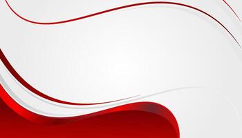 Red white abstract presentation background vector