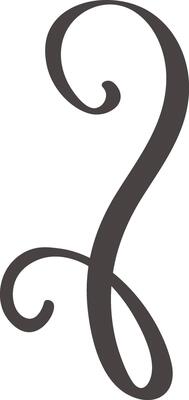 Hand drawn initial h logo design featuring elegant swirling lines, perfect for enhancing branding efforts, invitations, and various creative design projects