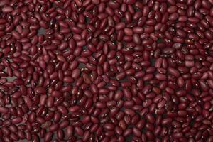 Red beans close up texture pattern background photo