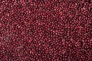 Red beans texture pattern background photo