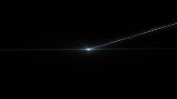Abstract laser beams light glowing neon lines style VJ dance party show on black background. video