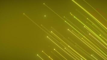 AI-powered data visualization featuring dynamic multicolored light trails and advanced quantum network representations video