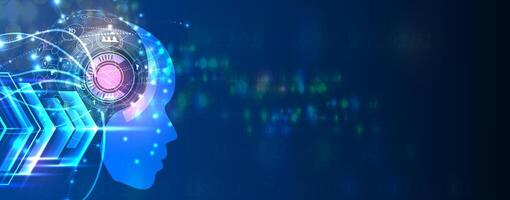 The future of artificial intelligence vector