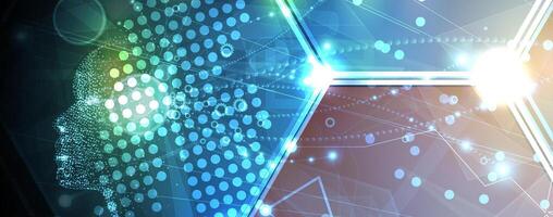 The future of artificial intelligence vector