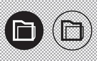 Folder Icon, Design for app, logo etc. EPS 10 vector