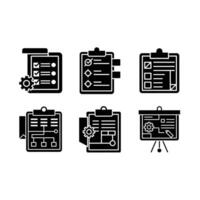 Project Plan Icon Graphic Design File for Business and Planning vector