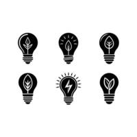 Energy-Saving Graphic Design - Eco-Friendly Solutions for Your Projects vector