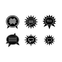 Response Icon Graphic Design for Web and App Use - High-Quality File vector