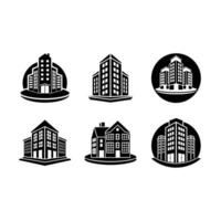 Residential Build Graphic Design - Architecture and Home Construction vector