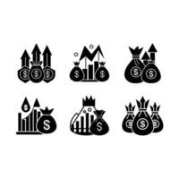 Earnings - Financial Growth and Income Graphic Design File vector